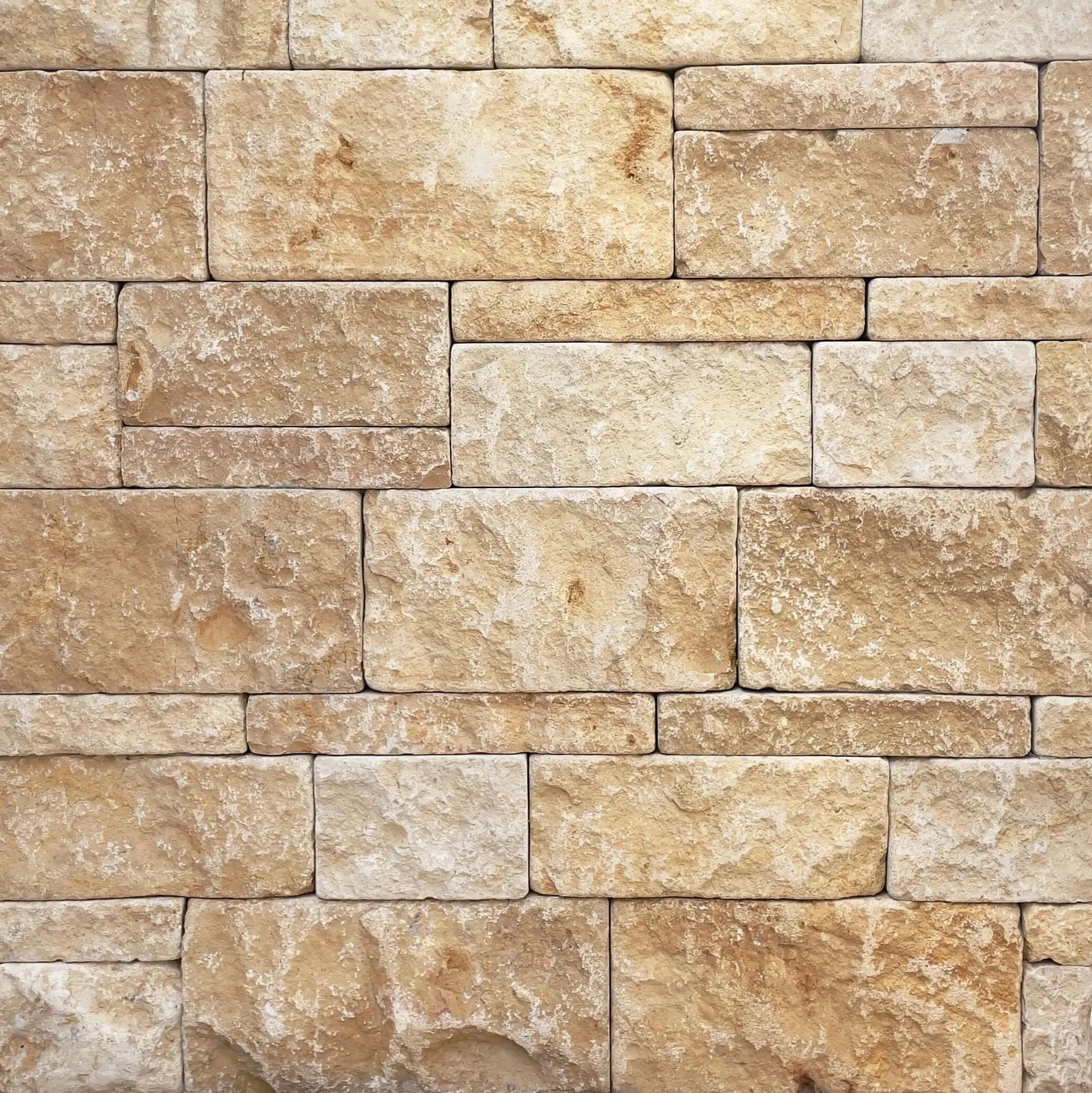 Ziegel Kalkstein MIX getrommelt - Minéral Naturstein